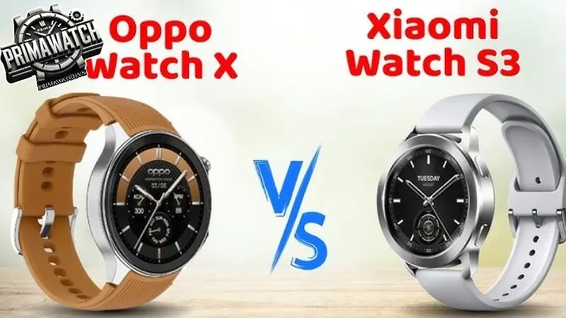 So sánh Oppo Watch X và Xiaomi Watch S3 Ai thắng thế